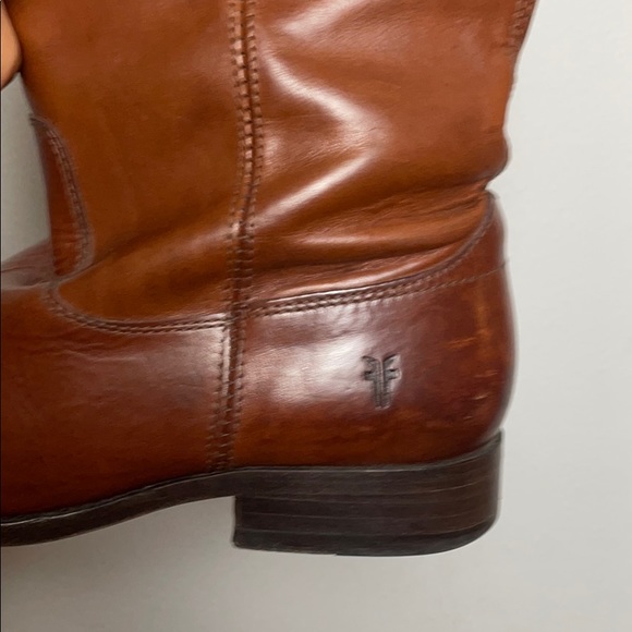 Frye Melissa Button 2 Classic Leather Boots - Picture 3 of 5